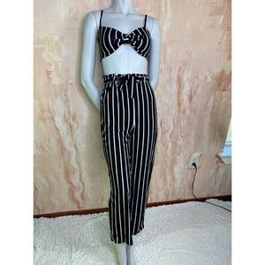Striped Pants & Top Set